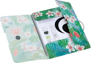 Piórnik Herlitz Herlitz Gummizugmappe PP A4 Ladylike Jungle 4