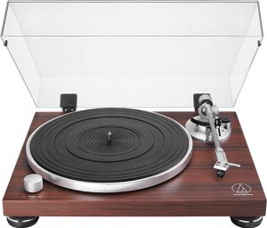 Gramofon Audio Technica Audio Technica AT-LPW50BTRW, turntable (brown) 1