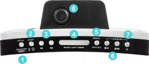 Radiobudzik First Radio budzik FIRST 2420-4 7