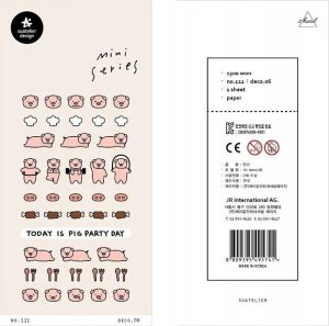 Teka Naklejki Mini świnka 2