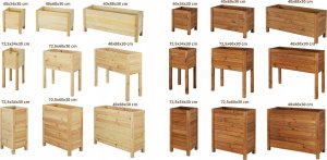 Wamar-Sosenka DREWNIANA DONICA SKRZYNIA BALKONOWA ERDES-5-1 NATURALNY DREWNO SOSNOWE 6