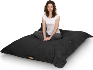 Blomster Pufa XXL Worek Fotel - czarny 5