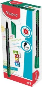 Maped Cienkopis Graph Peps deco zielony (12szt) MAPED 3