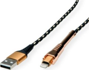 Roline Kabel ROLINE GOLD Lightning na USB 2.0 do iPhone'a, iPoda, 1 m 1