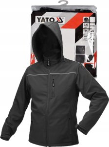 Kurtka męska Yato YT.SOFTSHELL JACKET WITH HOOD. BLACK SIZE. XL 1