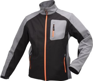 Kurtka męska Yato YT.SOFTSHELL JACKET BLACK AND GRAY SIZE. S 1