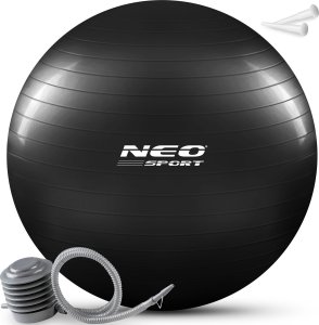 Triton Piłka do ćwiczeń 75 cm NS-952 czarna 5