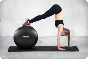 Triton Piłka do ćwiczeń 75 cm NS-952 czarna 8