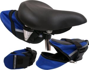 Dunlop SAKWA TORBA ROWEROWA POD SIODEŁKO WODOODPORNA NIEBIESKA DUNLOP 4