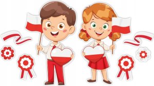 Teka Dekoracje patriotyczne - Duże dzieci 03 8el 2