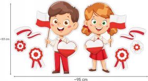 Teka Dekoracje patriotyczne - Duże dzieci 03 8el 3