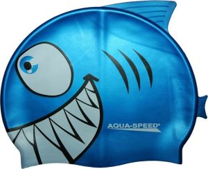 Aqua-Speed Czepek Shark 02 niebieski (49068) 1