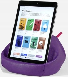 Teka Bean Bag Pufa z kieszonk± pod ksi±żkę/tablet fiole 1