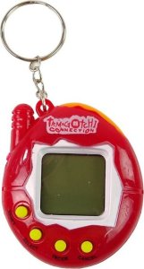 LeanToys Tamagotchi w Jajku Gra Elektroniczne Zwierzątko Czerwone 2