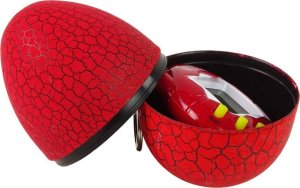 LeanToys Tamagotchi w Jajku Gra Elektroniczne Zwierzątko Czerwone 3