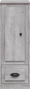 vidaXL vidaXL Szafka, szary dąb sonoma, 36x35,5x103,5 cm 5