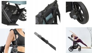 Wózek Espiro ESPIRO WÓZEK 2w1 YOGA 10 calm evening 5906724206504 8