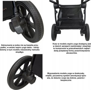 Wózek Espiro ESPIRO WÓZEK 2w1 YOGA 08 true love 5906724206498 12
