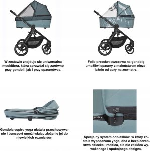 Wózek Espiro ESPIRO WÓZEK 2w1 YOGA 08 true love 5906724206498 9