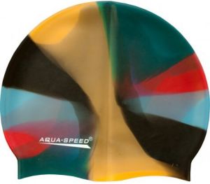 Aqua-Speed Czepek Silikonowy Bunt wielokolorowy (48957) 1