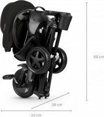 Qplay Qplay Rowerek Trójkołowy Nova Niello Black 10