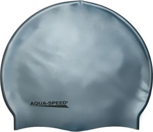 Aqua-Speed Czepek pływacki Mega 22 ciemy stalowy (48056) 1
