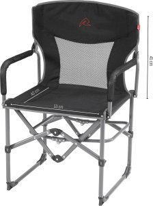 Robens Krzesło turystyczne Robens Settler - Czarne Uniwersalny 4