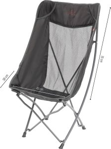 Robens Krzesło turystyczne Robens Strider - Czarne Uniwersalny 4