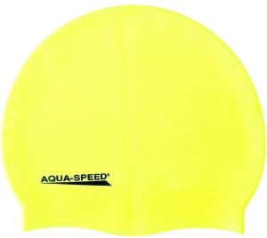 Aqua-Speed Czepek pływacki Mega 18 żółty (40740) 1