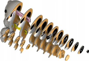 Fat Brain Toys Surykatka Eugy. Eko* Układanka 3D 3