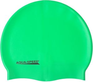 Aqua-Speed Czepek pływacki Mega 11 jasna zieleń (40739) 1