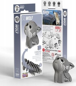 Teka Wilk Eugy. Eko* Układanka 3D 5