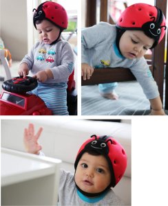 Safehead Kask ochronny do nauki chodzenia 7-24msc SAFEHEAD 10