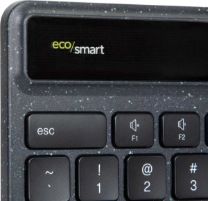 Klawiatura Targus EcoSmart* - Klawiatura - zrównoważone pozyskiwanie energii - antimicrobial - podświetlana - bezprzewodowa - Bluetooth 5.0 - QWERTY - GB - przełączniki: Scissor-Key - czarny - zrównoważone opakowanie 8