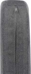 Beliani Zestaw mebli balkonowych z technorattanu szary GARGANO 6