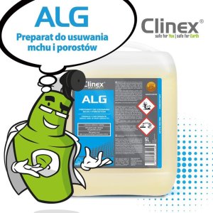 Clinex ALG - Płyn do usuwania mchu i porostów - 5 l 2