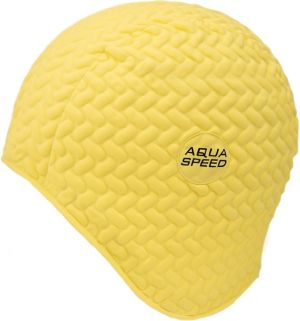 Aqua-Speed Czepek pływacki Bombastic Tic-Tac 18 żółty (49715) 1