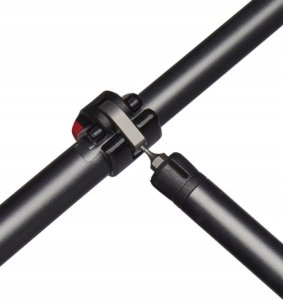 Black Diamond Black Diamond trekking poles Pursuit Shock M/L, fitness device (grey/red, 1 pair, 125-140 cm) 5