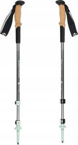 Black Diamond Black Diamond trekking poles Pursuit Shock S/M, fitness device (grey/green, 1 pair, 110-125 cm) 1