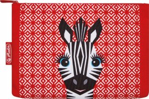 Piórnik Herlitz Piórnik kosmetyczka płaski Cute Animals 2