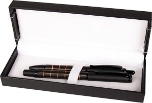 Teka Pióro + długopis Dorian w etui 38 pomarańczowy 1