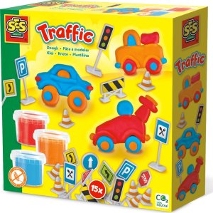 SES SES Ciasto masa Ruch drogowy set 00415 04156 7