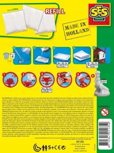 SES SES Gips do wykonywania odlewów 900g 01135 11352 6