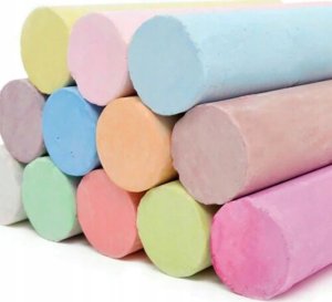 SES SES Kolorowa kreda w gąbką 12 kol. 00208 02084 8