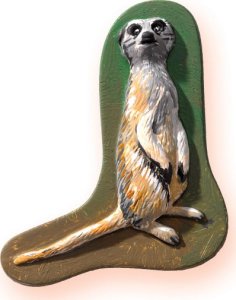 SES SES Odlewy gipsowe z farbami Zwierzęta 01132 11321 16