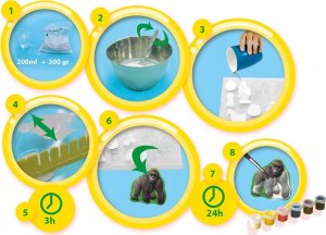 SES SES Odlewy gipsowe z farbami Zwierzęta 01132 11321 3