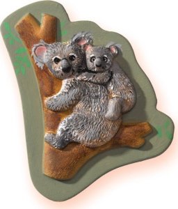 SES SES Odlewy gipsowe z farbami Zwierzęta 01132 11321 4