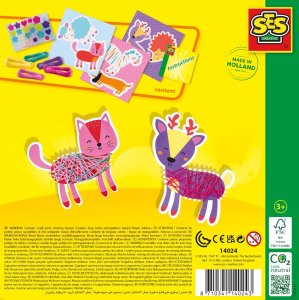 SES SES Owijanie zwierząt włóczką+ozdab. 14024 40243 10