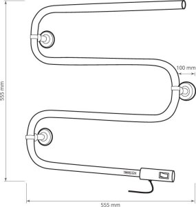 Sourcing ELECTRIC TOWEL DRYER BK-107-50C STEEL 2
