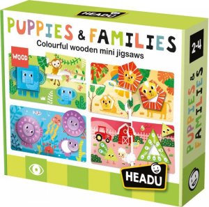 Headu *****HEADU Świat zwierząt karty układ. 2-4 54358 2